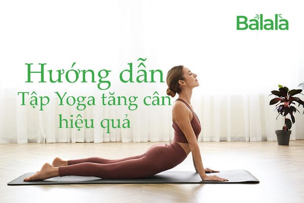 tập yoga tăng cân